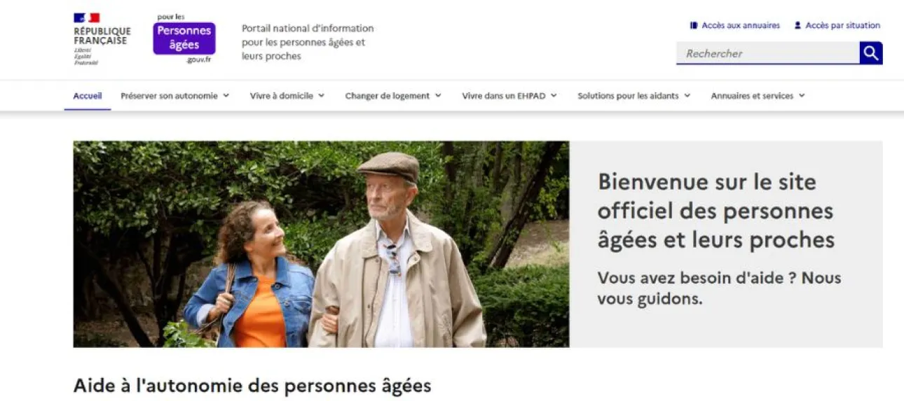 portail pour les seniors