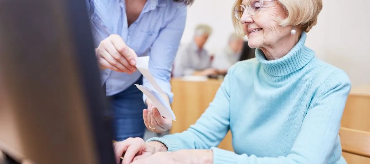 aide informatique pour senior